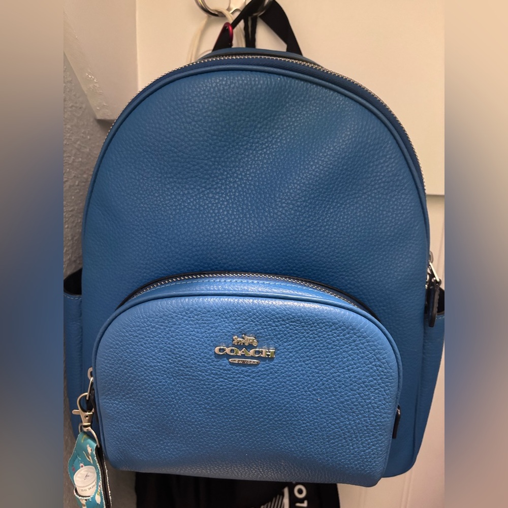 COACH Court Backpack cornflower Blue NWOT